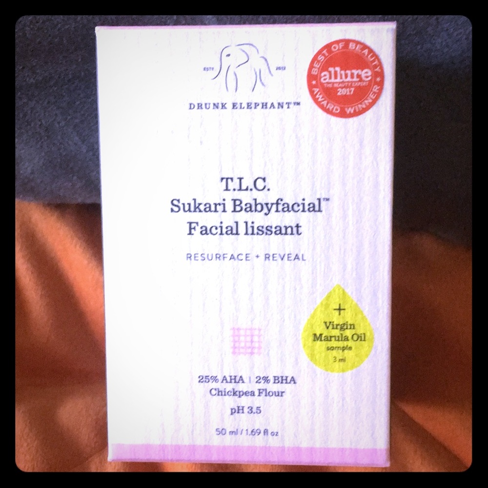 New and unopened DRUNK ELEPHANT TLC Baby Facial